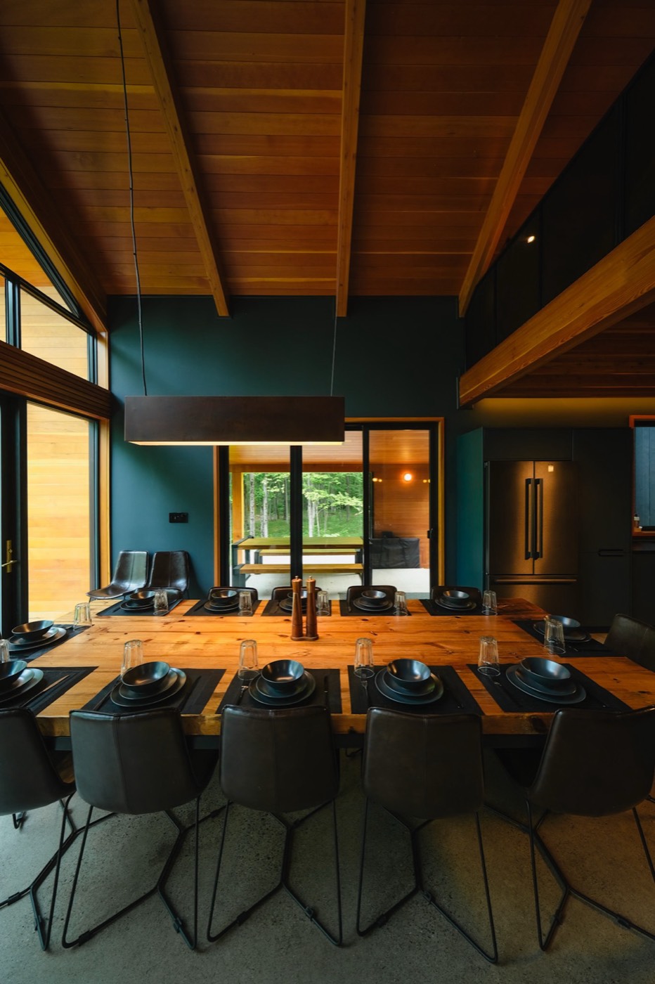 Black Oak Lodge sauna and wellness area